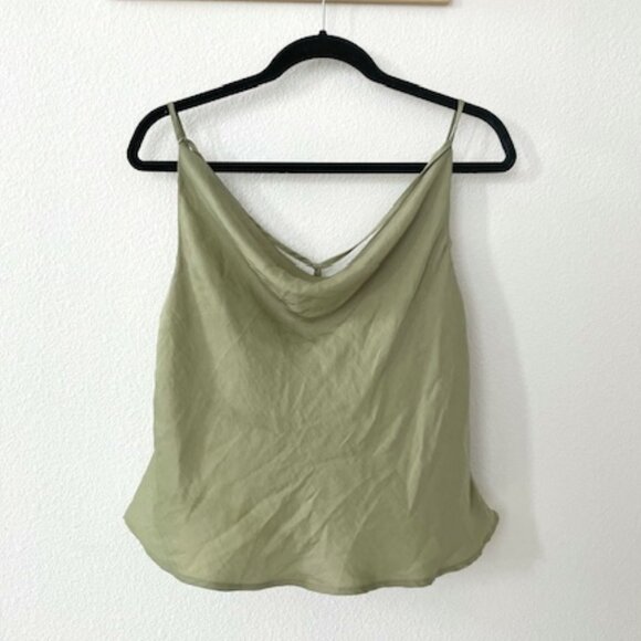 Lulus Cowl Neck Top - Picture 1 of 5